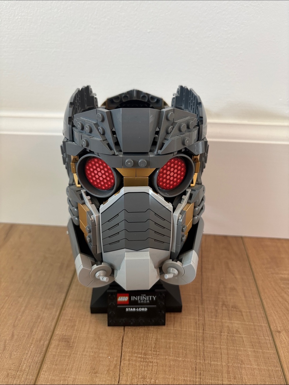 Lego Star-Lord Helmet pencil holder